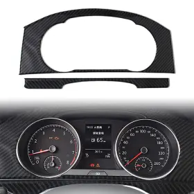 623456466123 VW Interior Dashboard Panel Cover Carbon Fiber