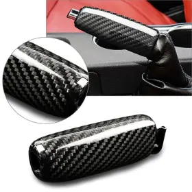 810000383719 FORD Car Handbrake Cover Handle Protector Carbon