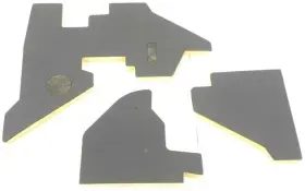 MB5322 REM AUTOMOTIVE Kick Panel Insulation Belvedere Fury