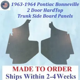 BON-SDP-120 REM Door Hardtop Trunk Board Panels Pontiac