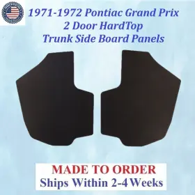 GPX-SDP-080 REM Door Hardtop Trunk Board Panels Pontiac Prix