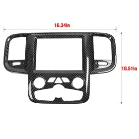 RT-DH-01 RT-TCZ Carbon Fiber Center Console Multimedia Gps #2