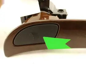 225.SA1R11 SAAB Upper Glove Box Strip Panel #3