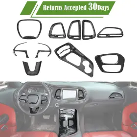 2025WU4523 SAVADI Carbon Fiber Interior Dash Kit Dodge