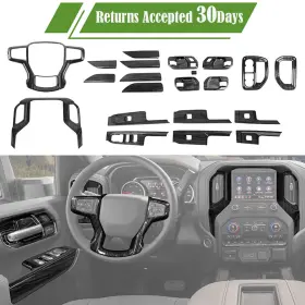 2025WU4952 SAVADI Wood Interior Decoration Cover Kit Chevy