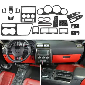 2025WU4318 SAVADICAR Carbon Fiber Interior Dash Cover Kit