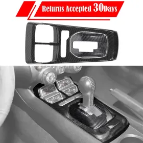 2025WU5852 SAVADICAR Carbon Gear Panel Cover Chevy Camaro