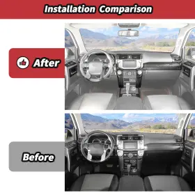 SAVADICAR2024120781 SAVADICAR Carbon Fiber Center Console Kit #2