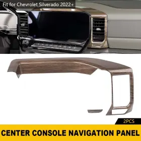 SAVADICAR2025X0427008 SAVADICAR Wood Grain Center Dash Bezel