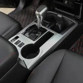 SHINEKA2025021102 SHINEKA Sliver Car Console Gear Shifter Box