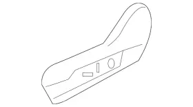 64115AN15B SUBARU Outer Finish Panel