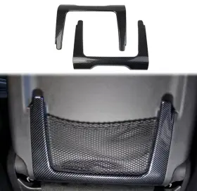 TESIN23129Z268 TESIN Carbon Fiber Seat Storage Cover Bezel