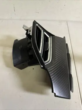 1004518-04-D TESLA Dash Left Ac Air Vent Grille Carbon Fiber #2