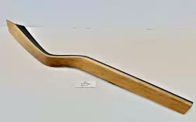 1035812-23-C TESLA Front Right Passenger Door Wood Oak Graph