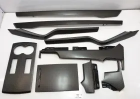 1036081-21-B TESLA Front Rear Left Right Dashboard Carbon Set