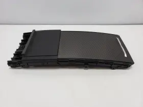 1058088-10-A TESLA Center Console Storage Tray Box Carbon #3