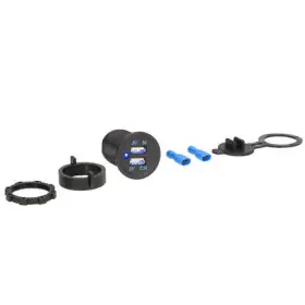 IBR57 THE INSTALL BAY Kick Panel Cap Dual Usb Knockout Cover