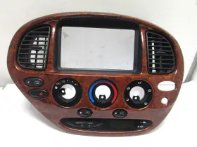 237081-0014 TOYOTA Dash Radio Bezel Climate Control Panel