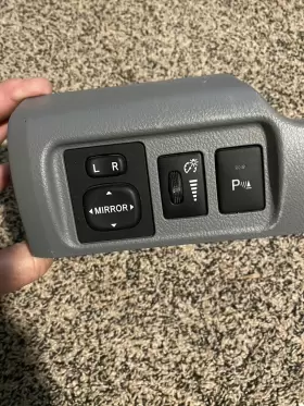 55447-35010 TOYOTA Dashboard Dash Mirror Dimmer Light Switch #3