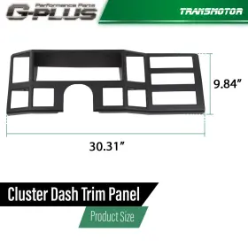 TRA523259 JEEP Dash Panel Bezel Steering Radio Xj Cherokee #3