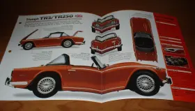 TR250 TRIUMPH Brochure Specs Poster TR-5