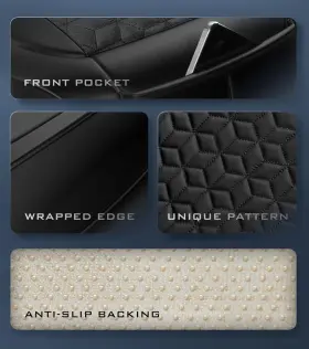 VAL-02 VALIHO Car Seat Cover Pack Thicker Sponge Padding #3