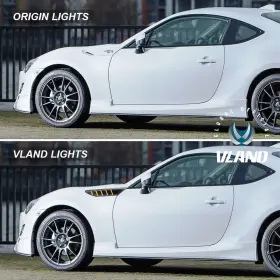 YHC-86-8222 VLAND Fender Fin Vent GT86 Brz Subaru Toyota #2