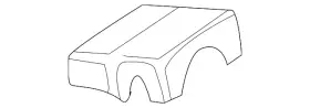 1J0-858-565-F-2AQ VOLKSWAGEN Upper Column Cover