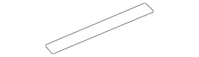 2GJ-853-538-8Y9 VOLKSWAGEN Scuff Plate Strip