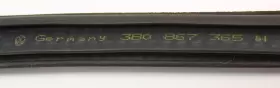 3B0-867-365 VOLKSWAGEN Driver Front Door Seal Weather B5 Vw #3