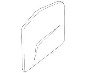 3CN-885-949-82V VOLKSWAGEN Outer Cover