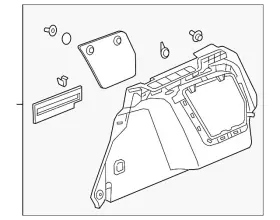 5G9-867-427-H-CA9 VOLKSWAGEN Wheelhouse