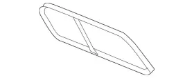 5NN-854-247-C-9B9 VOLKSWAGEN Handle Bezel Tiguan