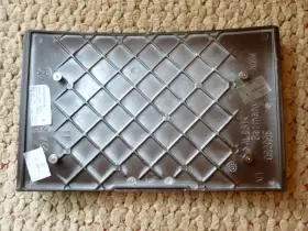 7L6857351H VOLKSWAGEN Front Console Tray Cover Lid Wood Grain #2