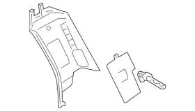31463310 VOLVO Interior Quarter Panel XC90