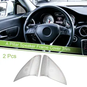 634149741359 X-AUTOHAUX Benz Pillar Speaker Frame Cover C117