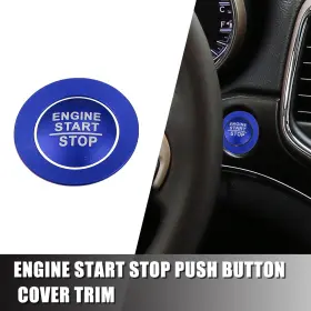 723115121261 X-AUTOHAUX Car Engine Start Cover Kit Jeep Dodge