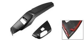 726215304015 X-AUTOHAUX Pack Carbon Fiber Window Lift Switch #2