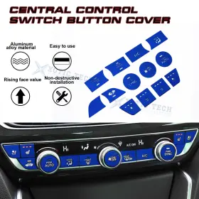 EB197B XOTIC TECH Center Console Ac Switch Patch Cover Honda