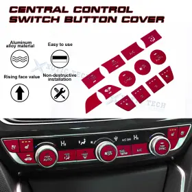 EB197R XOTIC TECH Center Console Ac Switch Patch Cover Honda