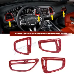 KT447RCF XOTIC TECH Carbon Center Console Air Outlet Vent