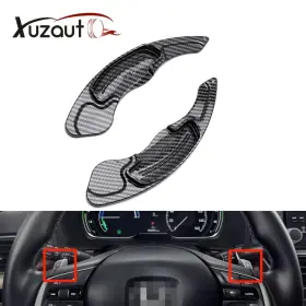 AA2605-CARBON XUZ Twill Weave Steering Wheel Paddle Tl Honda
