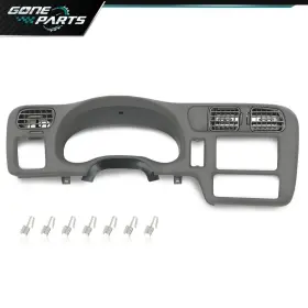 02254 YLWSPEED20 Goneparts Dash Radio Cluster Bezel Double