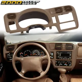 YLW240147 CHEVY Double Din Speedometer Dashboard Bezel S10