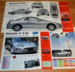 2 - 1997 Mitsubishi Fto Mivec Gpx Specs Info Original Poster Brochure Vintage 97. Fixed Price $19.99.