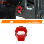 Red Engine Start/stop Button Push Key Cover For Dodge Challenger/charger 2015+. Fixed Price $8.99.