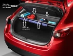 2014-2018 Mazda 3 (5-door Hatchback) Cargo Storage Shelf Bje3v1300. Fixed Price $116.41.