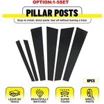 Glossy Black Pillar Posts For 1997-2003 Bmw 540i 528i 530i 525i 6x Set Door Trim. Fixed Price $26.50.