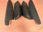 Porsche Cayenne Front & Rear Door Panel Armrest Black Leather Set Oem #11167. Fixed Price $40.50.