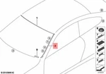 Genuine Bmw M4 Gts F32 F36 F82 Mos 418d 418i Drip Moulding Right 51317285928. Fixed Price $47.04.